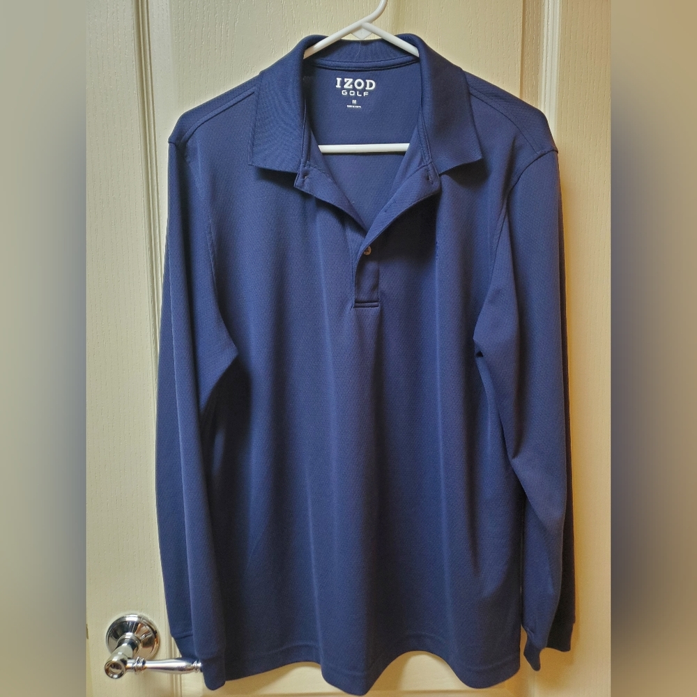 Men's Long-sleeve Izod Polos